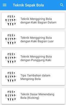 Teknik Dasar Permainan Sepak Bola screenshot 4