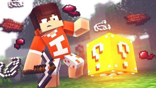 Lucky block Mod Mcpe screenshot 2