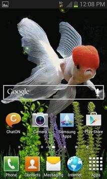 White Fish Bubble LWP screenshot 3