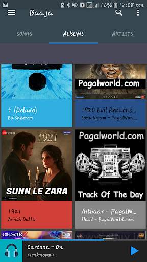 Baaja - Music Player screenshot 5
