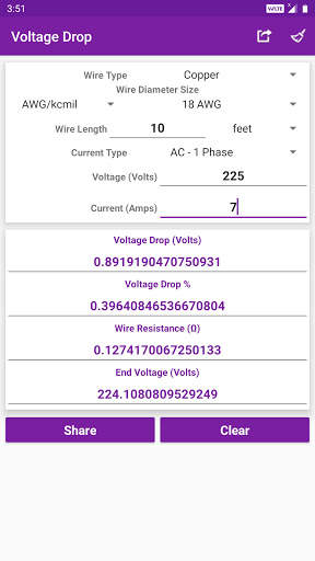My Electrical Calculator screenshot 6