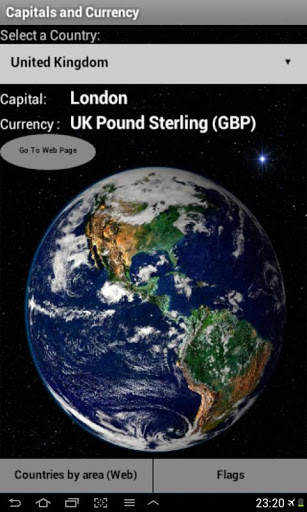 World Capitals and Currency screenshot 1