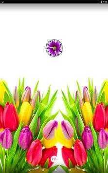 Flower Clock Live Wallpaper screenshot 9
