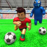 Teman Sepak Bola Pelangi 3D logo