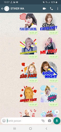 Chat Sticker WA Red Velvet Kpop WAStickerApps screenshot 6