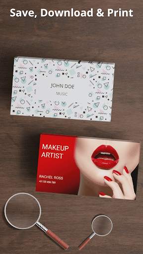 Business Card Maker, Templates स्क्रीनशॉट 5