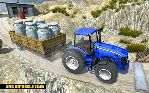 Tractor Trolley Sand Transport screenshot 4