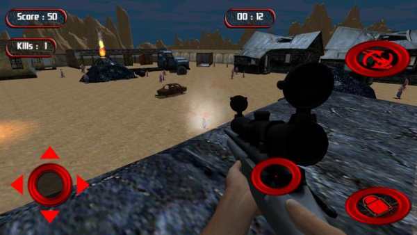 Sniper Zombie Assault screenshot 2