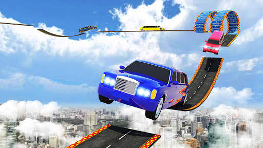 Limousine Racing Stunts Master - Car Racing Games screenshot 4