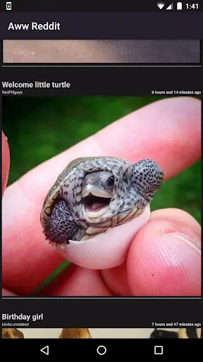Aww Reddit скриншот 1