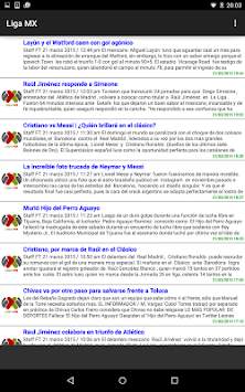 Futbol MX (Football Mexicano) screenshot 2