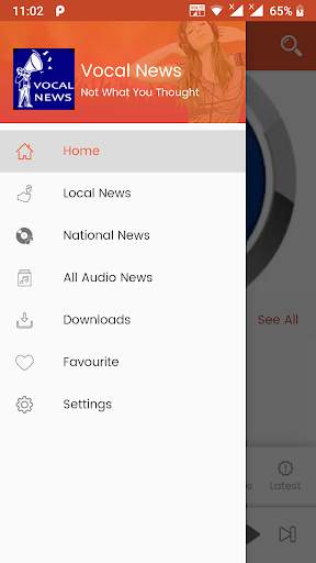 Vocal News screenshot 1