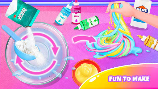 Unicorn Slime - Crazy Fluffy Trendy Slime Fun screenshot 2