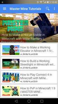 Video Tutorials For Minecraft screenshot 1