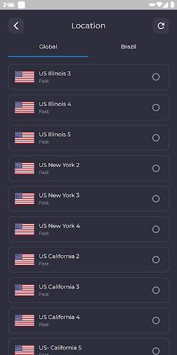 Brazil VPN - Secure VPN Proxy screenshot 8