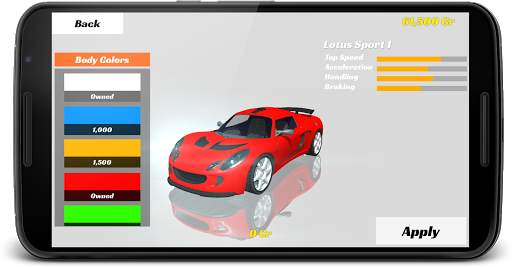 Racing Car Rivals - Real 3D racing game screenshot 1