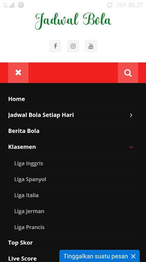 Jadwal Bola screenshot 5