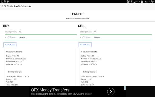 COL Financial Calculator  V2 screenshot 8