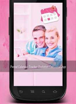 Period Calendar Tracker Ovulation Calculator App screenshot 1