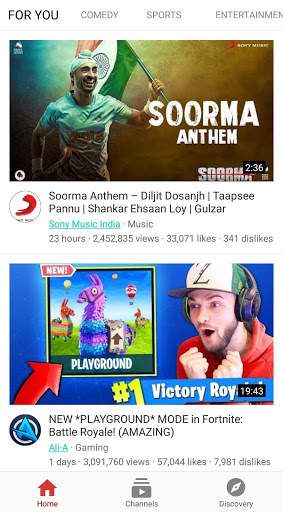 TopTube Player - Top Videos for YouTube screenshot 1