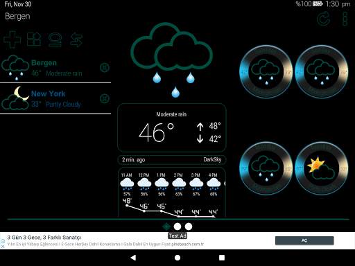 Weather Rise Clock 30  Widgets screenshot 12