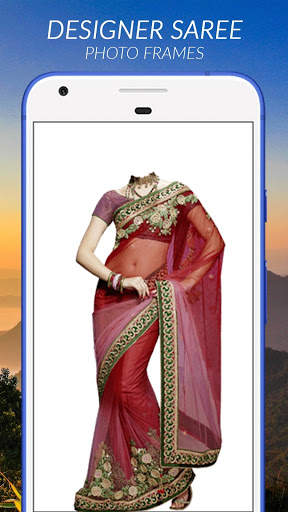 Designer Saree Photo Frames screenshot 2