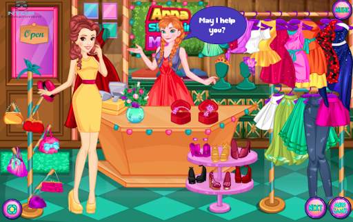 Dress up games for girls - Shopping Mall screenshot 1