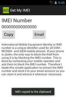 Get My IMEI screenshot 2
