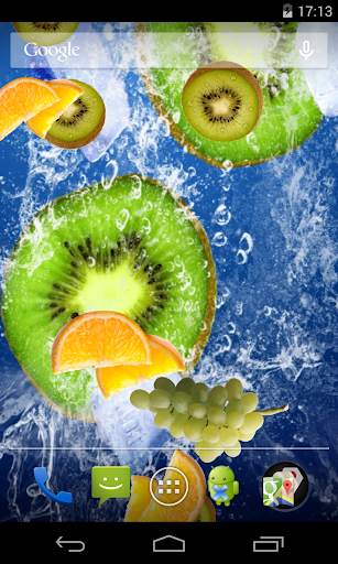 Fruits Live Wallpaper screenshot 2