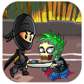 Ninja Adventures vs Zombies icon