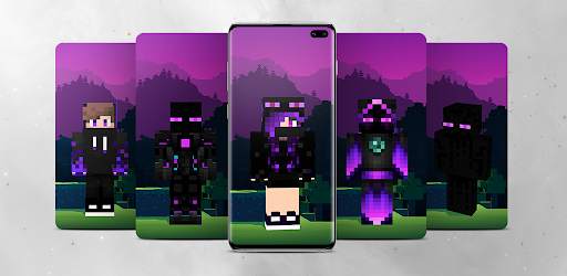 Enderman Minecraft Skin screenshot 1