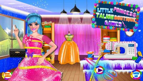 Little Princess Tailor Boutique Games screenshot 1