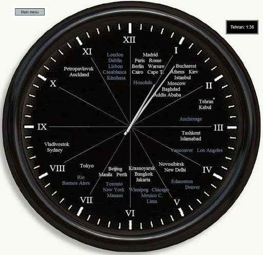 12-hour world clock screenshot 17