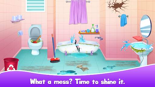 Big Home Cleanup Cleaning Game screenshot 15