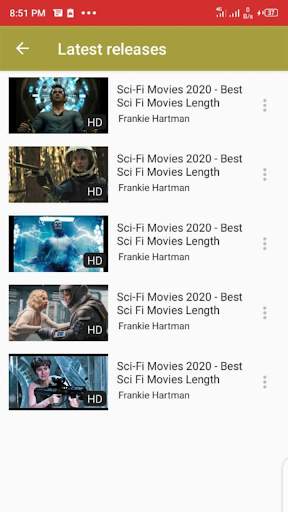 Adventure Movies App screenshot 8
