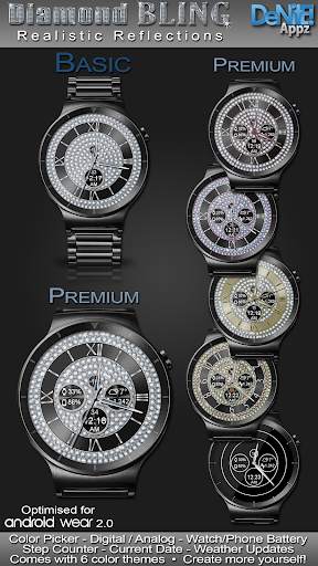 Diamond Bling HD WatchFace Widget & Live Wallpaper screenshot 4