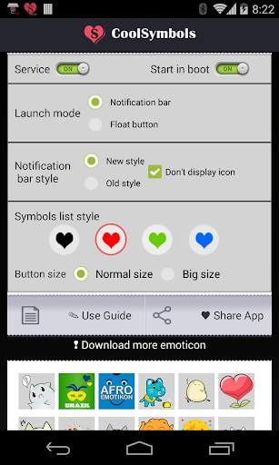 CoolSymbols emoticon emoji screenshot 9