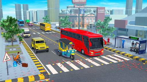 Jeu de Taxi: Voiture Simulator screenshot 12