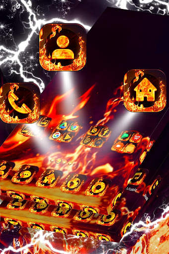 Fire Launcher Theme 2021 скриншот 4