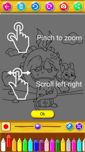 Mewarnai Goku Bola Naga screenshot 2