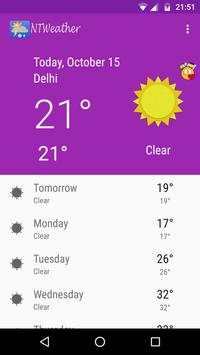 NTWeather screenshot 1
