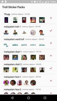Malayalam Troll Stickers-Whatsapp Stickers screenshot 3