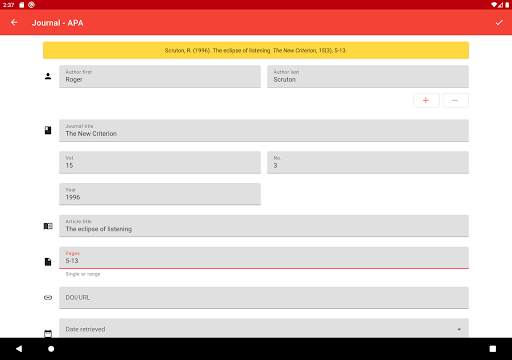 Citation Maker screenshot 4