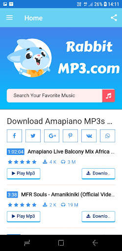 RabbitMp3.Free Downloads screenshot 5