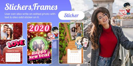 Calendar Photo Frame 2021 - Editor screenshot 3