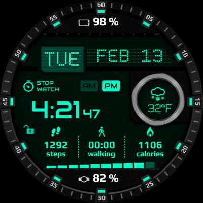 Digitec Watch Face screenshot 8