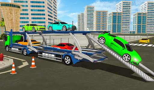 Car Parking Trailer Car Transport screenshot 6