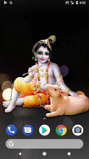 4D Krishna & Cows Live Wallpaper screenshot 2