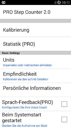 Pedometer 2,0 screenshot 6