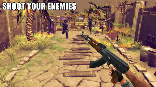 Gunslinger : Free Fire FPS commando Shooter screenshot 1